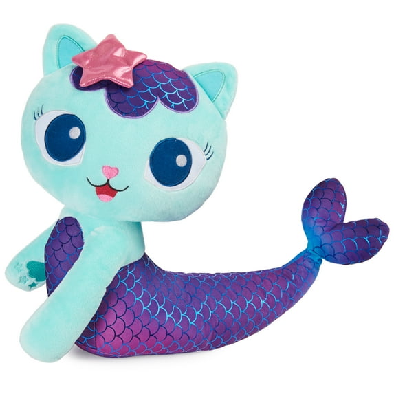 Gabby’s Dollhouse, MerCat Jumbo Plush (Walmart Exclusive)