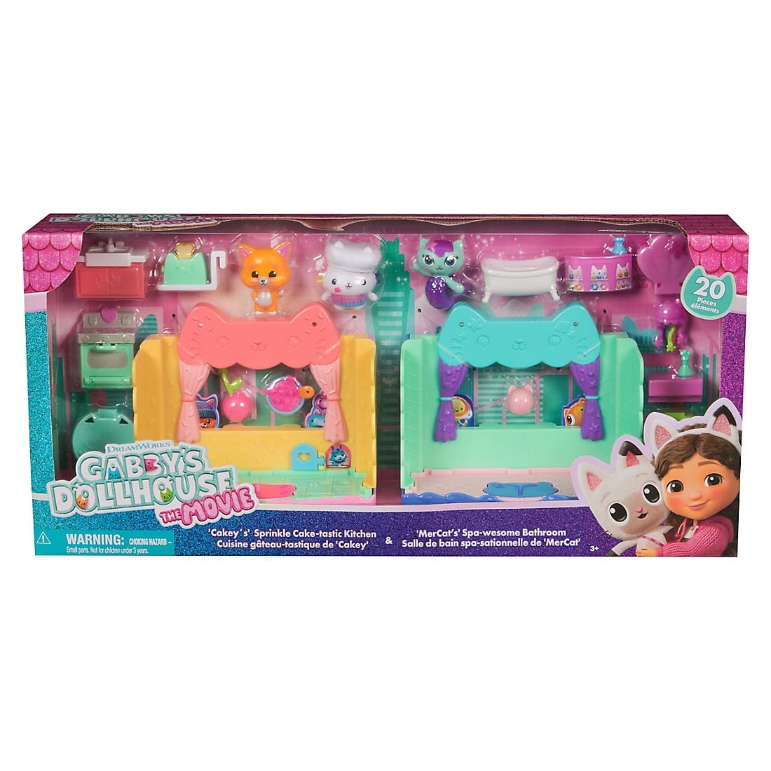Gabby's Dollhouse Movie Room Bundle, 2 pk.