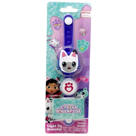 Gabby's Dollhouse Pandy Paws Light-Up Bracelet (Candy Inside!)