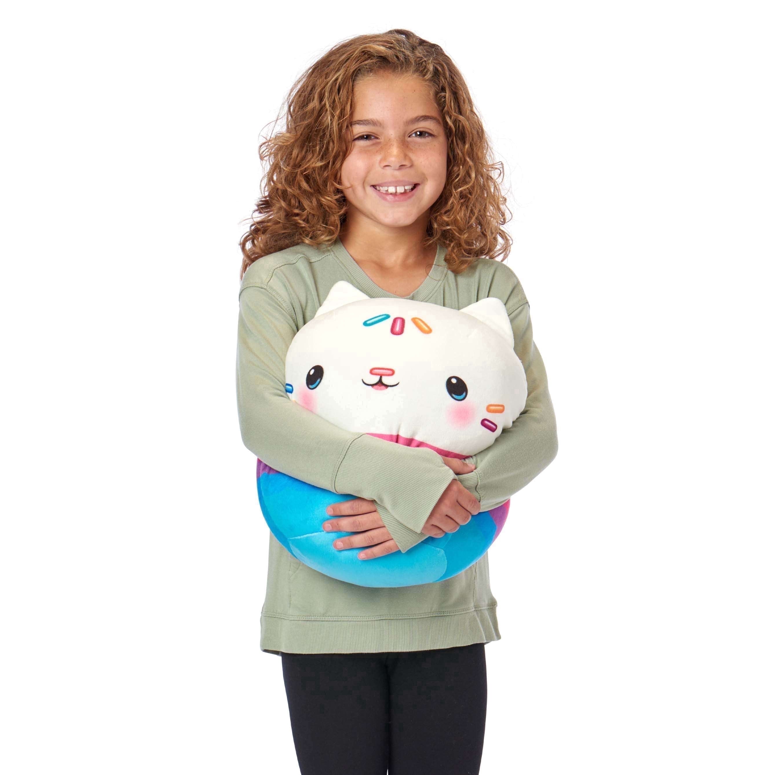 Gabby's Dollhouse Round Cloud Pillow, 11 x 11, White