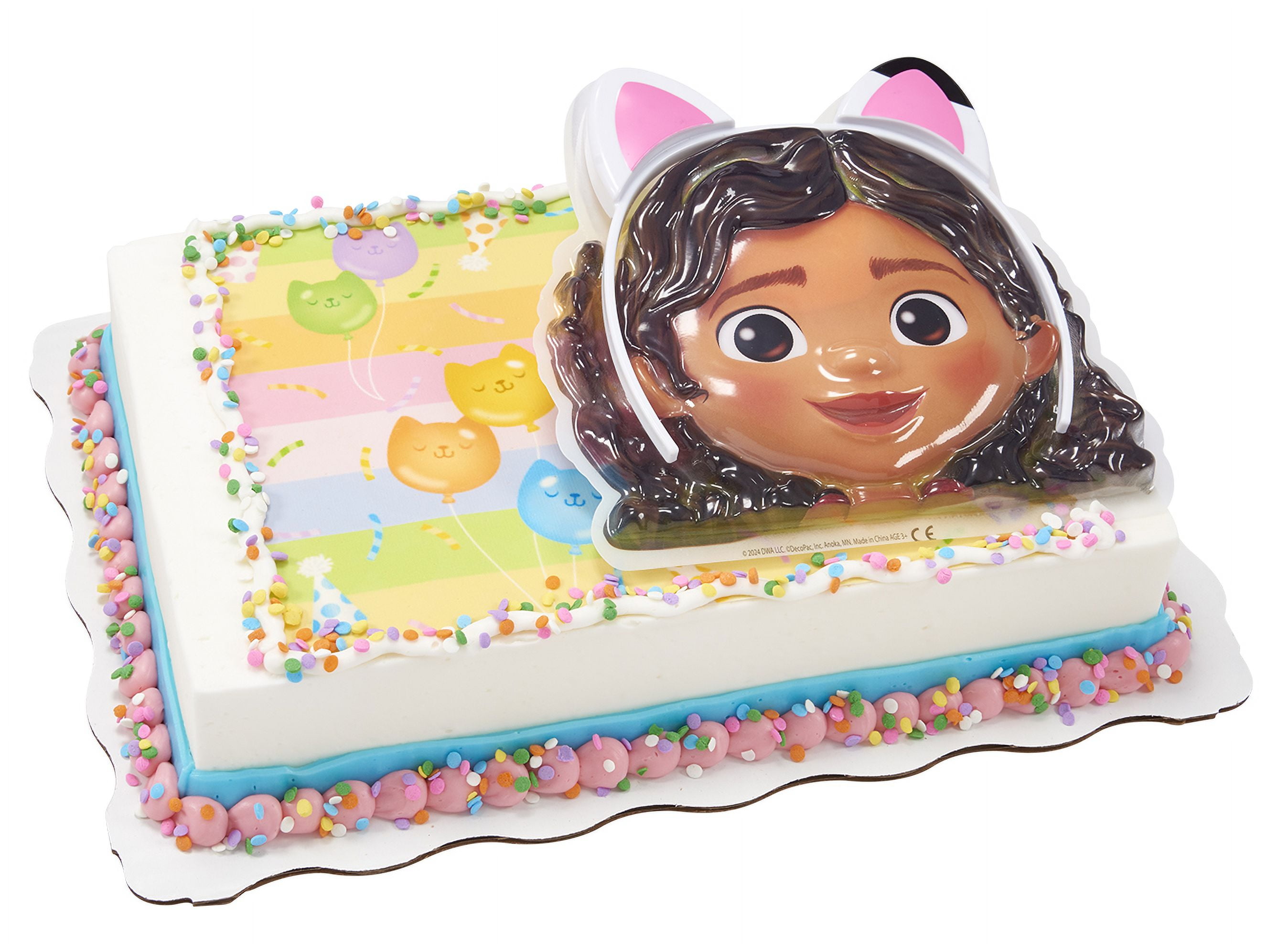 Gabby's Dollhouse Sheet Cake