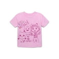 thumbnail image 1 of Gabby's Dollhouse Toddler Girls Graphic Tee with Short Sleeves, Sizes 12M-5T, 1 of 3
