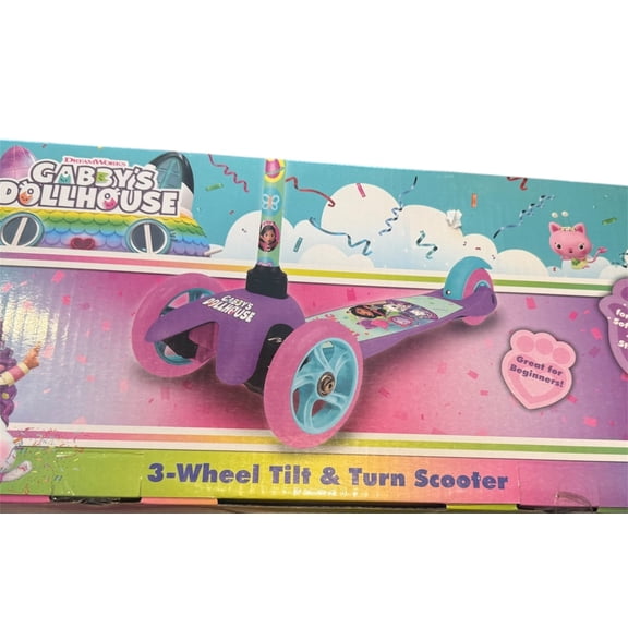 Gabby's Dollhouse3 wheel scooter