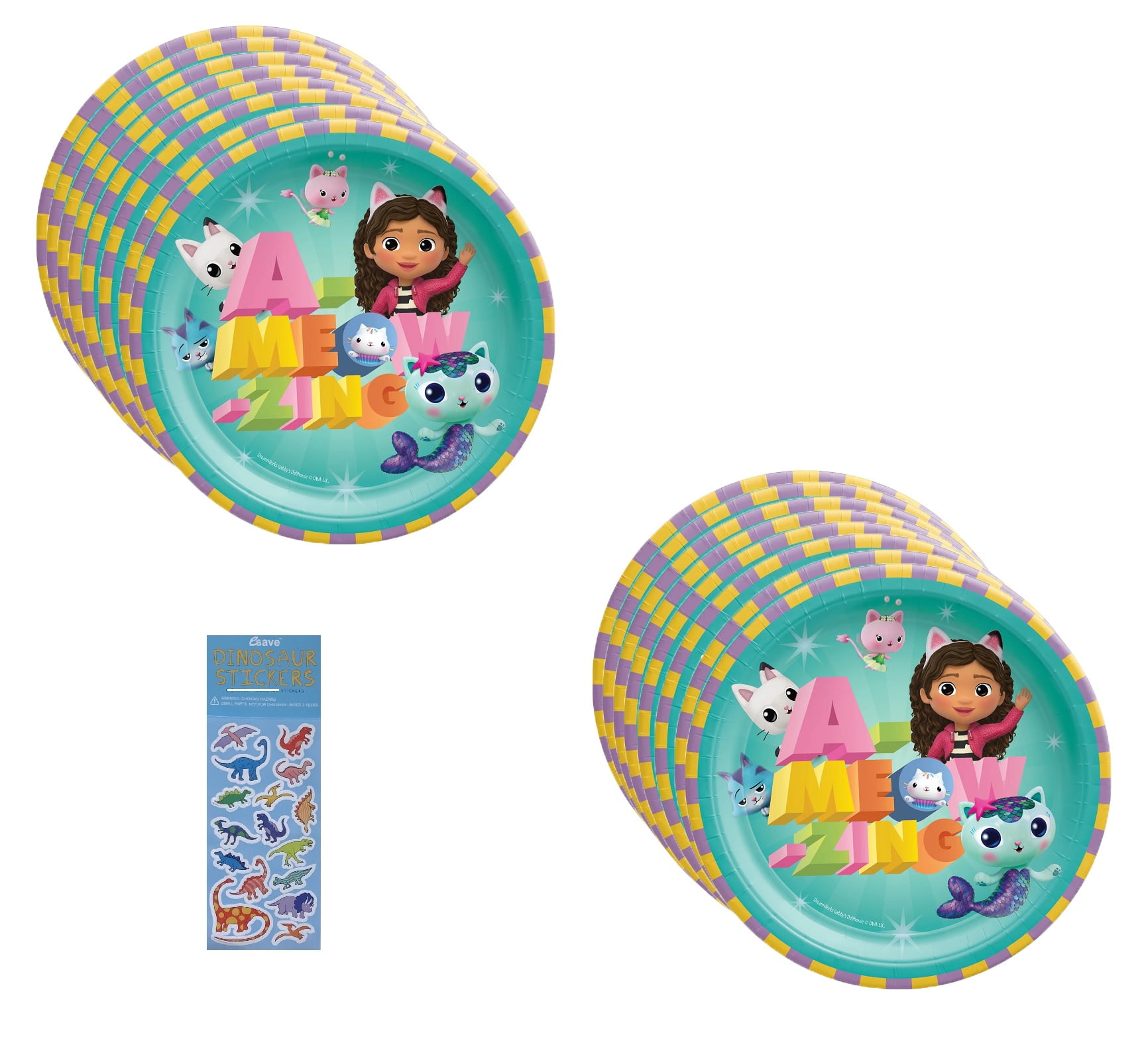 DreamWorks Gabby's Dollhouse™ Party Paper Dinner Plates - 8 Ct.