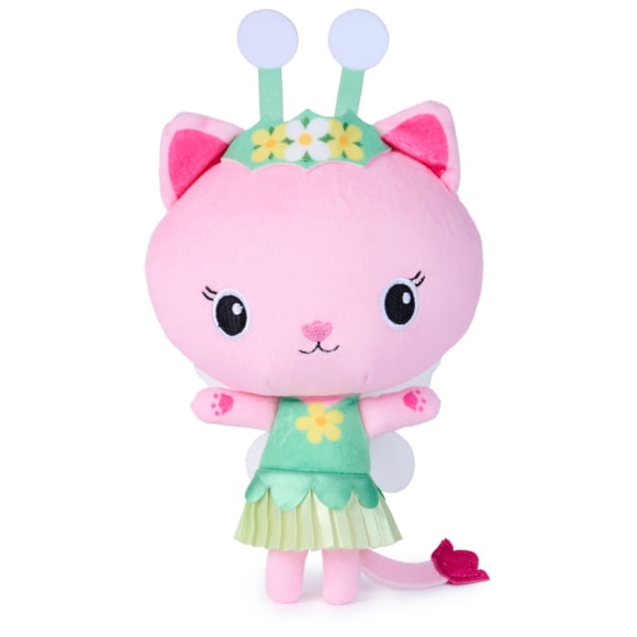 Gabbys Dollhouse Fairylandia Kitty Fairy 6-inch Plush Toy, for Ages 3 and up
