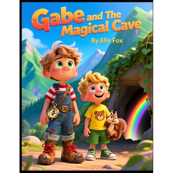 Gabe and The Magical Cave: A Hidden World, A Test of Heart, (Paperback)