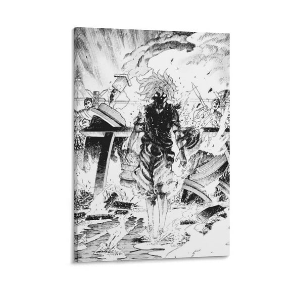 Gabimaru Hells Paradise Poster Canvas Wall Art Prints Poster Gifts Photo Picture Painting Posters Room Decor Home Decorative 24x36inch(60x90cm)