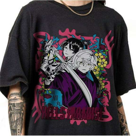Gabimaru T-shirt, Hell's Paradise Jigokuraku Manga Anime Shirt