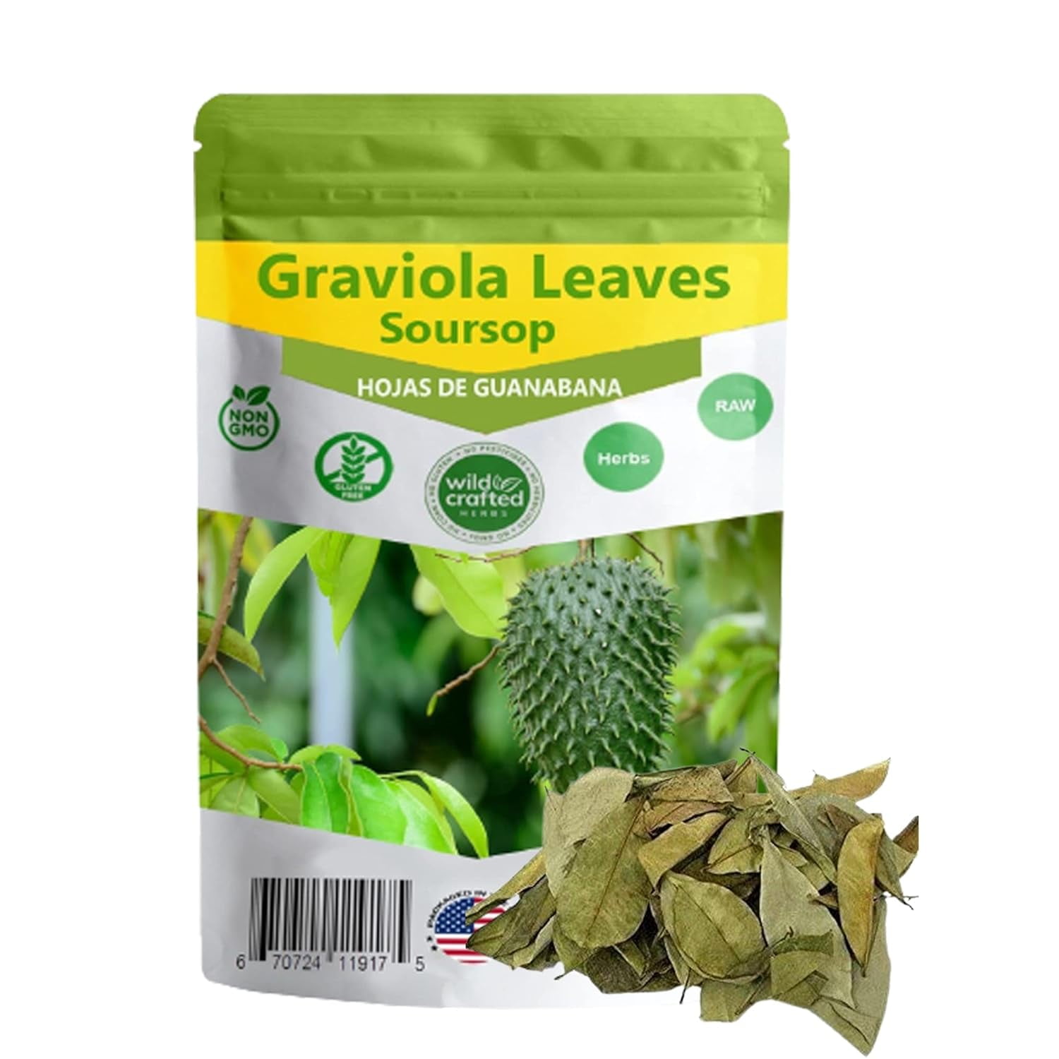 Gabio Green - Soursop leaves, Graviola, Hojas de guanabana, tea Soursop ...