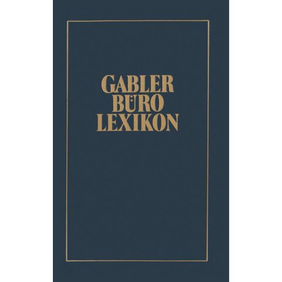 Gabler Bro Lexikon, (Paperback)