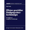 thumbnail image 1 of Gabler Edition Wissenschaft Effizienz Gesetzlicher KÃ¼ndigungsschutzbestimmungen: Ein Vergleich Mit Unregulierten Vereinbarungen, (Paperback), 1 of 1