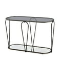 thumbnail image 1 of Furniture of America Miffa Contemporary Metal 1-Shelf Console Table, 1 of 5
