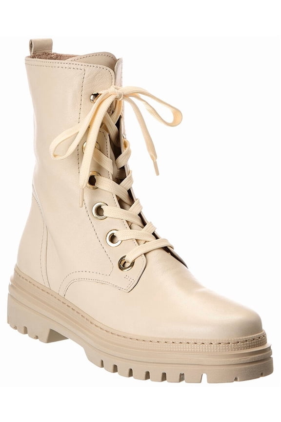 Leather Chukka Boot, 7.5UK/10US, White