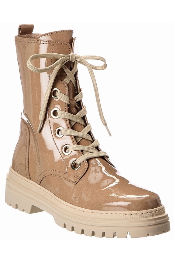 Patent Chukka Boot, 7.5UK/10US, Beige