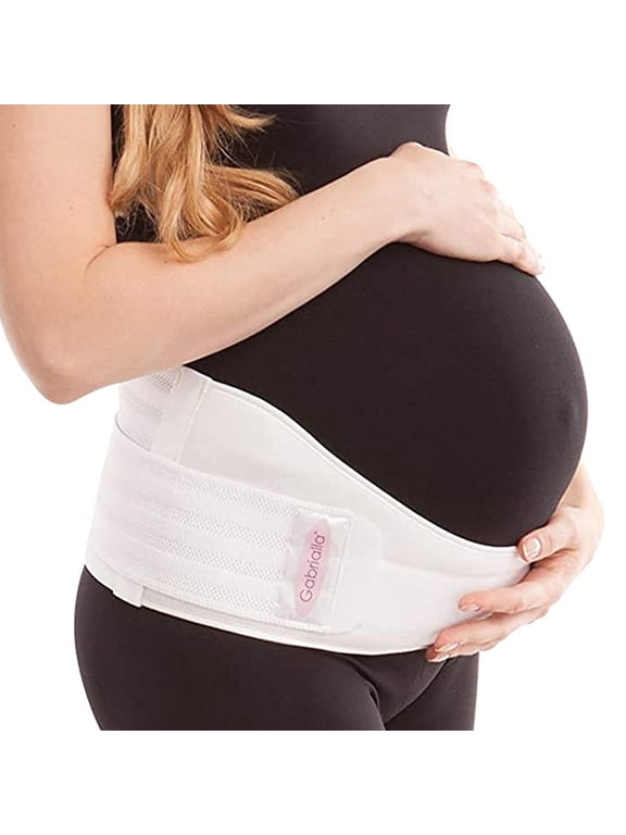 Deluxe Medium Support Pregnancy Belly Band for Women, Back & Abdominal Brace, MS-96(I) Medium