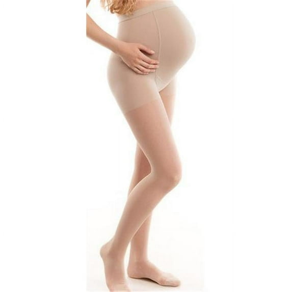 Gabrialla Sheer Maternity Graduated Compression Pantyhose, Medium Support 20-22 mmHg: H-260