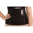 thumbnail image 1 of Gabrialla Slimming Postpartum Abdominal and Back Support Wrap, Recovery Binder for Women: AB-309(W) - Medium, Black, 1 of 5