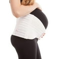 thumbnail image 1 of Gabrialla Strong Support Pregnancy Belly Bands for Pregnant Women: MS-99 (WHITE, MEDIUM), 1 of 7
