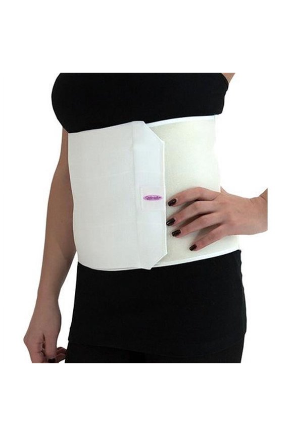 Unisex Elastic Abdominal Support Binder, 3-Panel, 9â Wide, Postpartum, Post-Surgery: AB-309 Men & Women 2X-Large