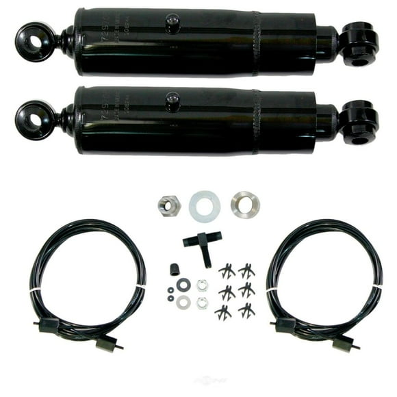 Gabriel 49110 HiJackers Rear Adjustable Air Shock Absorbers Fits Dodge 880, A100, Coronet, Dart, Lancer, Meadowbrook, Polara, Chrysler 300; DeSoto; Edsel Corsair; Plymouth Barracuda (1 Pair)