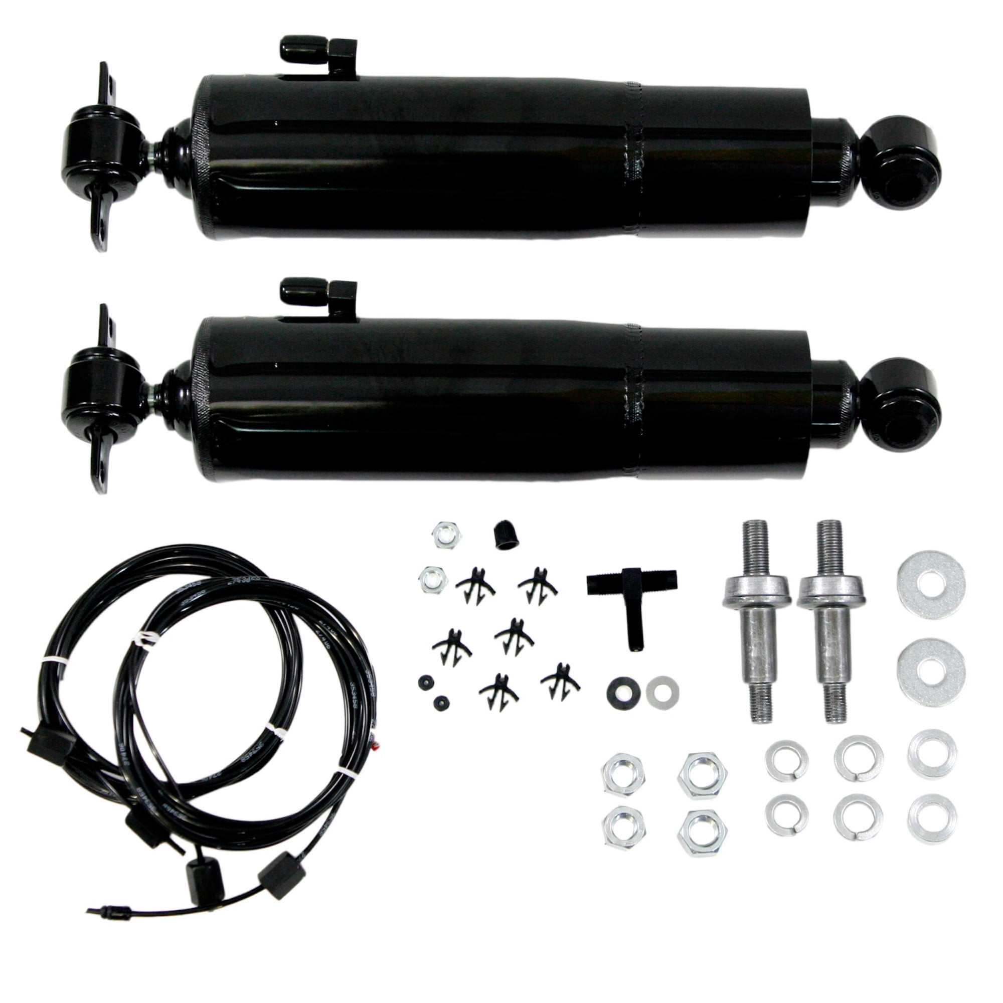 Gabriel 49128 HiJackers Rear Adjustable Air Shock Absorbers Fits Oldsmobile, Cutlass Turnpike, Delmont, Delta, Dynamic Jetstar, Starfire; Pontiac Bonneville, Catalina, Grand Prix, Star Chief (1 Pair)