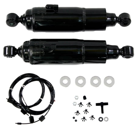 Gabriel 49162 HiJackers Rear Adjustable Air Shock Absorbers Fits Chevrolet Blazer, C10, C20, C30, G10, G20, G30, P10, P20 P30; GMC 1000 Series, 1500 Series, C15/C1500, C25/C2500, C35/C3500 (1 Pair)