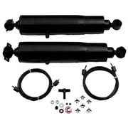 Gabriel 49218 HiJackers Rear Adjustable Air Shock Absorbers Fits Chevrolet C1500, C2500, C3500, C3500, K1500, K2500, K3500; GMC C1500, C2500, C3500, C3500 Cab & Chassis, K1500, K2500, K3500 1 Pair