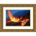 thumbnail image 1 of Gabriel, Barathieu 24x17 Gold Ornate Wood Framed with Double Matting Museum Art Print Titled - Hot Landscape, 1 of 4