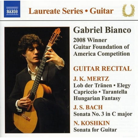 Gabriel Bianco - Laureate Guitar Series: Guitar Recital - Music & Performance - CD
