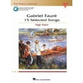 thumbnail image 1 of Gabriel Faure: 15 Selected Songs : The Vocal Library - High Voice (Paperback), 1 of 2