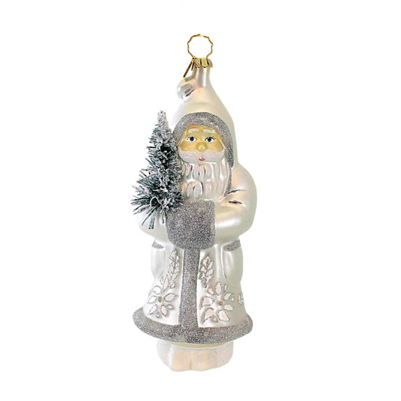 Gabriela Christoff Ornaments 6.50In Classic Christmas, Glass, Tree Ornament Santa Sr5