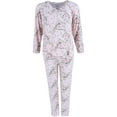 thumbnail image 1 of Gabriella  Long Sleeve & Pant Pink Floral Set (Women), 1 of 5