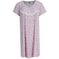 thumbnail image 1 of Gabriella  Patterned Short Sleeve Sleep Gown (Women), 1 of 5