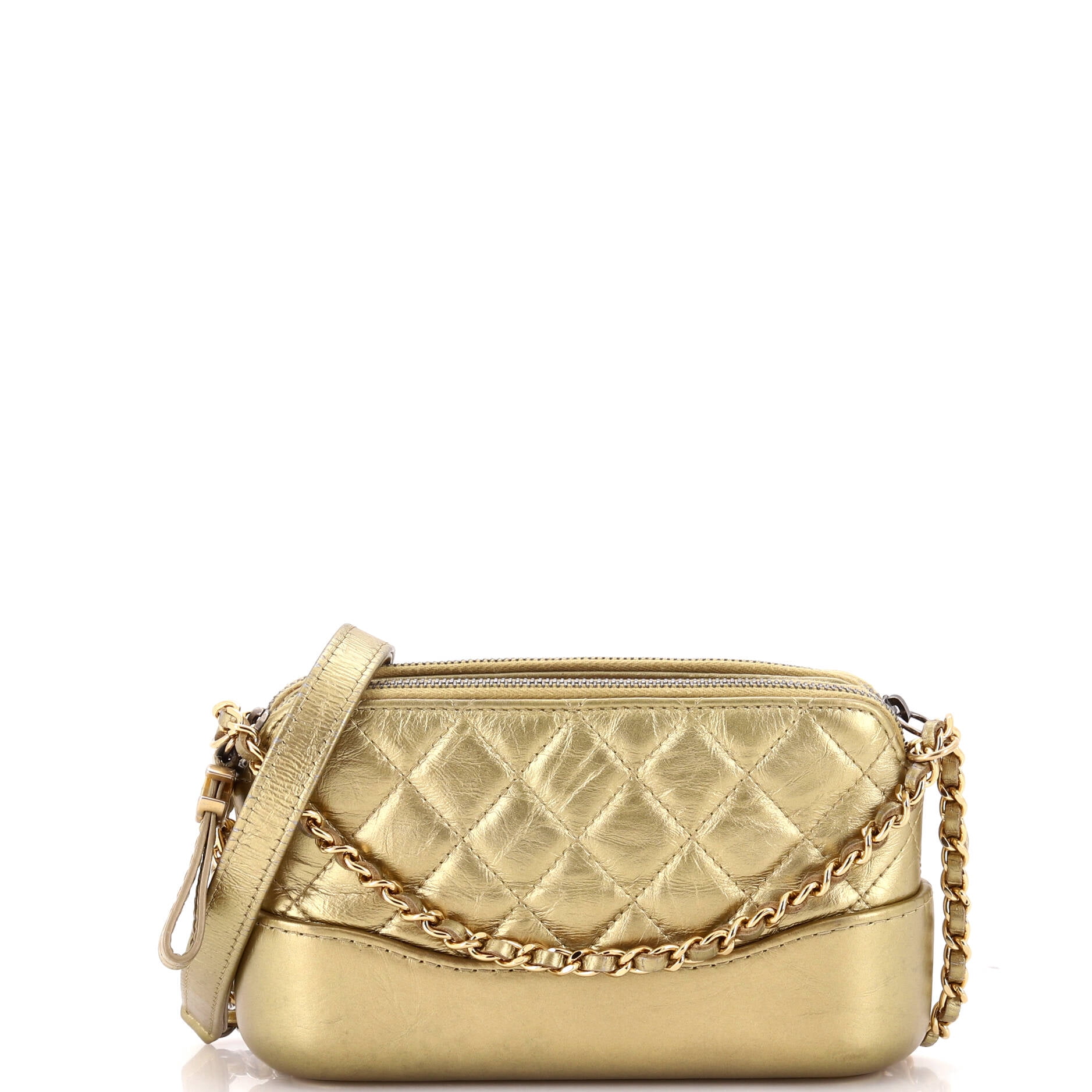 Clic Clac XL Calfskin Ficelle Clutch main image 0