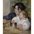 thumbnail image 1 of Gabrielle & Jean Pierre Auguste Renoir - 1841-1919 French Musee De Lorangerie Paris France Poster Print, 1 of 1