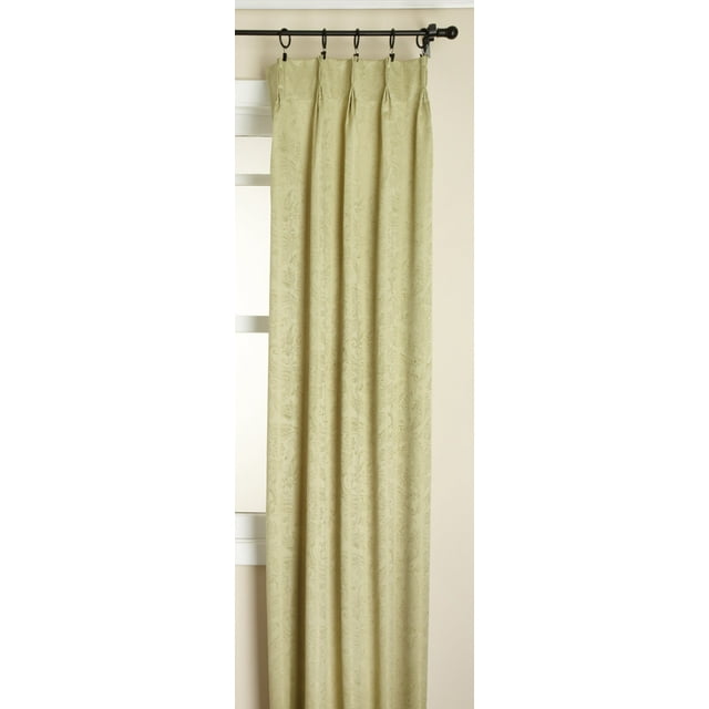 Gabrielle Pinch Pleated Energy Efficient Curtain Panel Pair