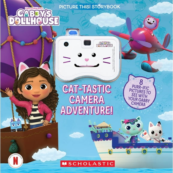 Cat-Tastic Camera Adventure! (Gabby's Dollhouse) a Picture This! Storybook (Media Tie-in) (Media tie-in) (Hardcover)