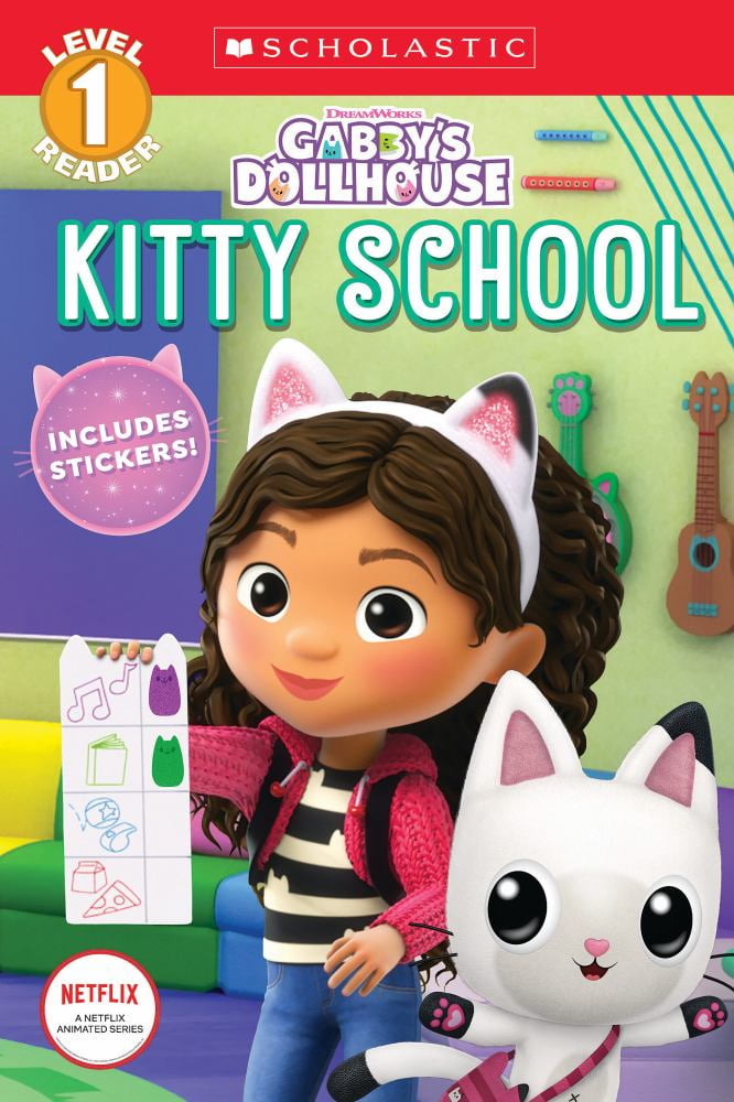 Gabrielle Reyes: Kitty School (Gabby's Dollhouse: Scholastic Reader, Level 1) (Media Tie-In) (Media tie-in) (Paperback)
