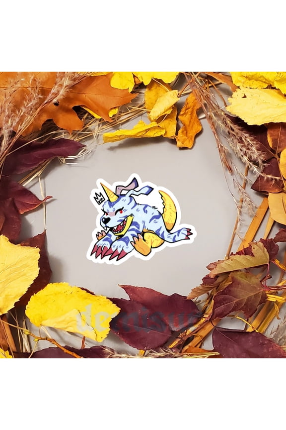 Gabumon | Digimon keychain (1 keychain)