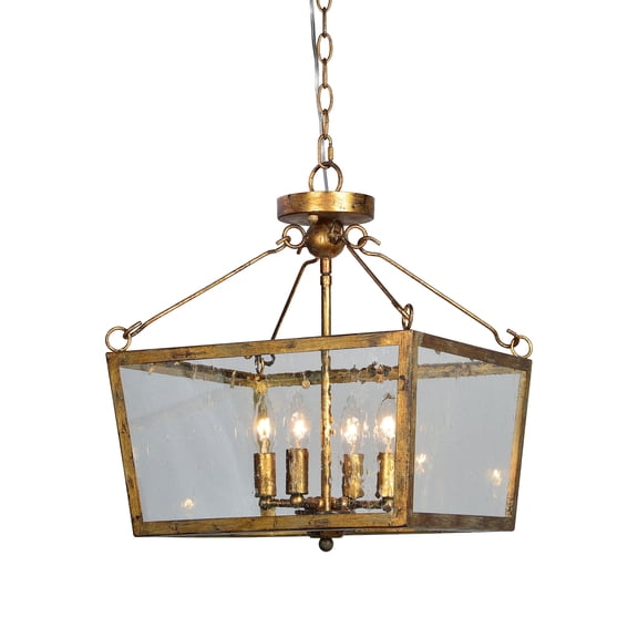 Gaby Semi-Flush Convertible Chandelier