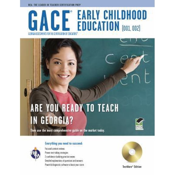 Pre-Owned Gace Early Childhood Education (001, 002): Georgia Assessments for the Certification of Educators, Testware Edition (Georgia GACE Test Preparation) (Paperback) 0738608149 9780738608143
