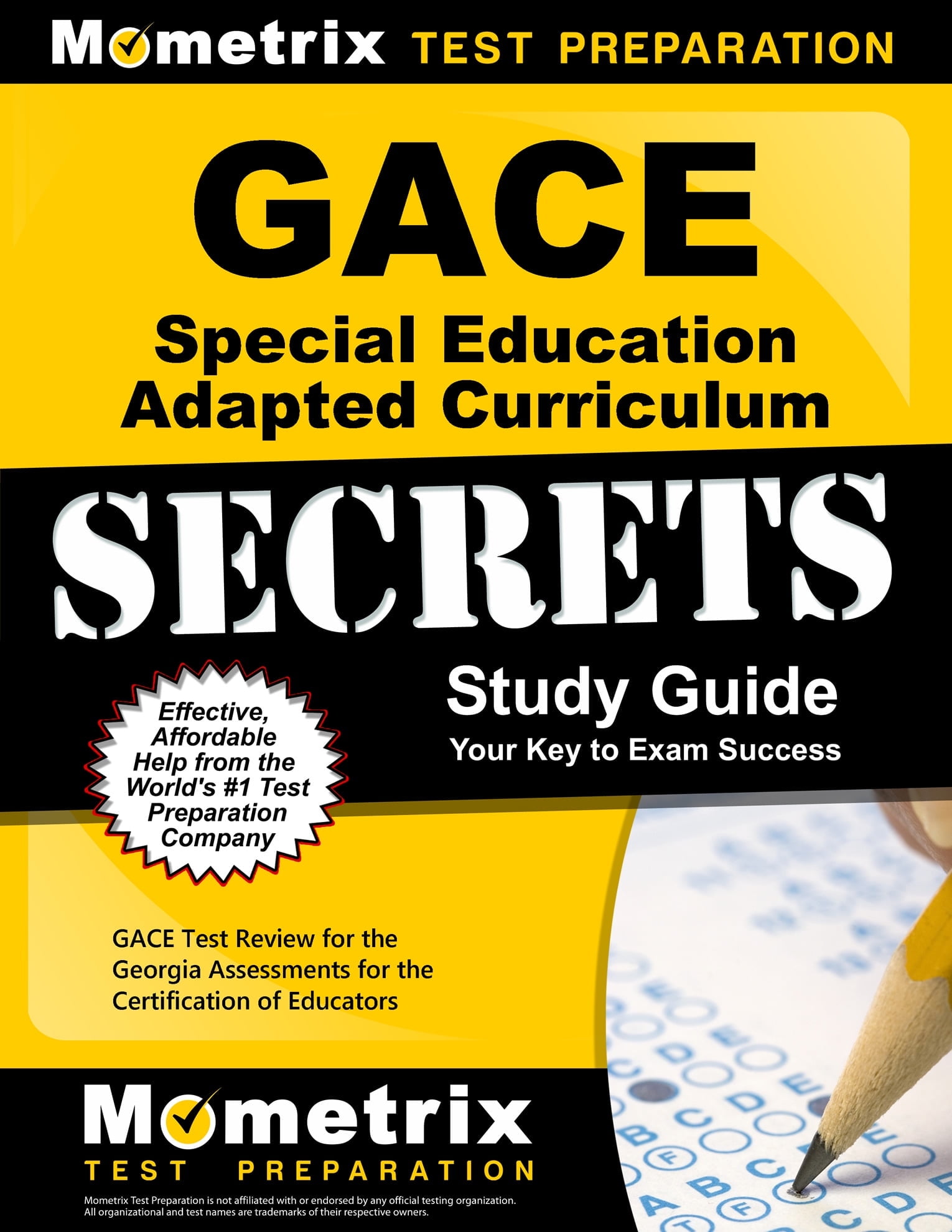 GACE Special Education Adapted Curriculum Secrets Study Guide: GACE Test Review for the Georgia Assessments for the Certification of Educators