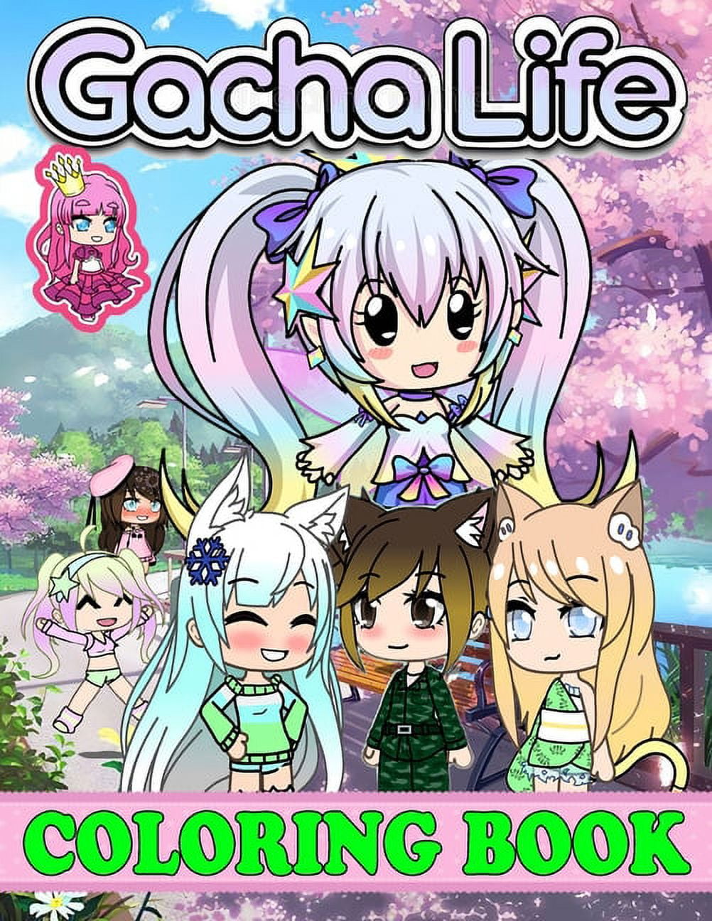 Glitter Gacha Coloring book on the App Store