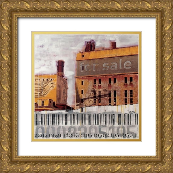 Gachaga, Vincent 15x15 Gold Ornate Wood Framed with Double Matting Museum Art Print Titled - for sale