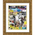 thumbnail image 1 of Gachaga, Vincent 25x32 Gold Ornate Wood Framed with Double Matting Museum Art Print Titled - No parking, 1 of 4