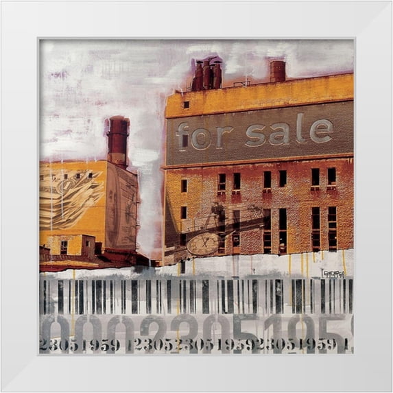 Gachaga, Vincent 26x26 White Modern Wood Framed Museum Art Print Titled - for sale