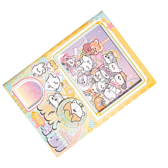 Gachapon Inspired Notebook 160 Pages Cartoon Pocket Notepads Small Planner For Students Women Writers Daily Journaling