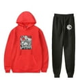 thumbnail image 1 of Gachiakuta Anime Hoodie Jogger Pants Two Piece Set Sweatshirts+Sweatpants Women Men Outfit Sets, 1 of 3