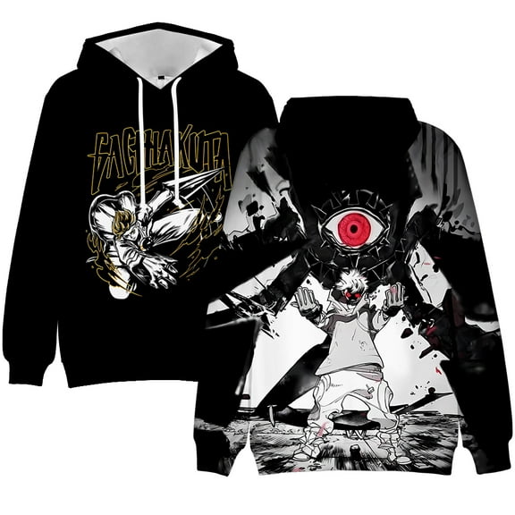 Gachiakuta Anime Manga Hoodie Long Sleeve Streetwear Women Men Hooded Sweatshirt Harajuku Clothes