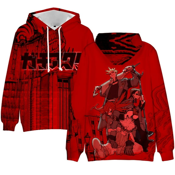 Gachiakuta Anime Manga Hoodie Long Sleeve Streetwear Women Men Hooded Sweatshirt Harajuku Clothes